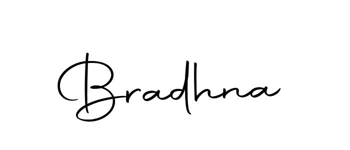 The best way (Autography-DOLnW) to make a short signature is to pick only two or three words in your name. The name Bradhna include a total of six letters. For converting this name. Bradhna signature style 10 images and pictures png
