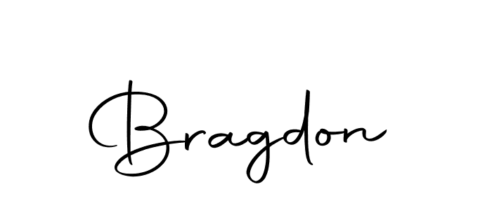 Design your own signature with our free online signature maker. With this signature software, you can create a handwritten (Autography-DOLnW) signature for name Bragdon. Bragdon signature style 10 images and pictures png