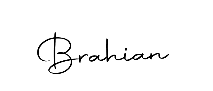 Use a signature maker to create a handwritten signature online. With this signature software, you can design (Autography-DOLnW) your own signature for name Brahian. Brahian signature style 10 images and pictures png