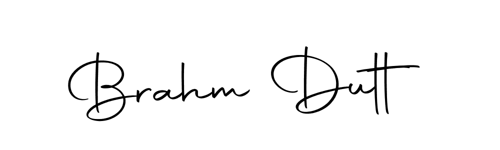 How to make Brahm Dutt signature? Autography-DOLnW is a professional autograph style. Create handwritten signature for Brahm Dutt name. Brahm Dutt signature style 10 images and pictures png