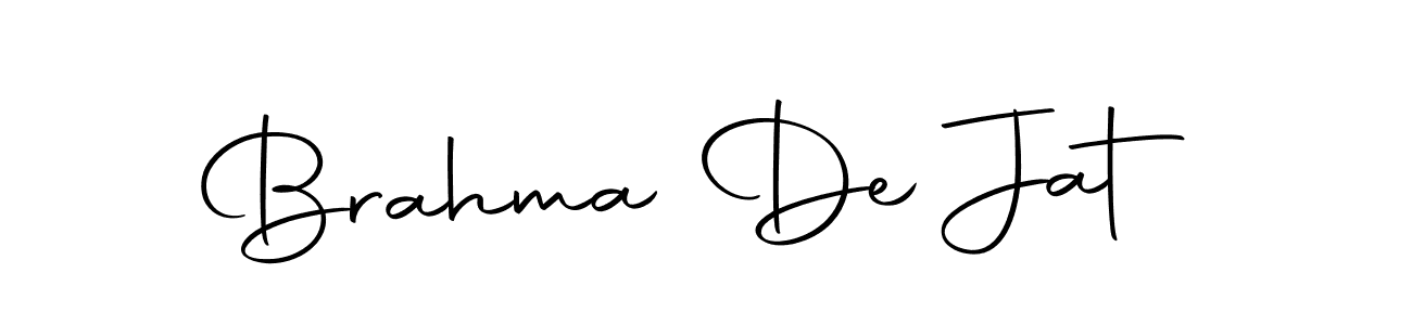 You should practise on your own different ways (Autography-DOLnW) to write your name (Brahma De Jat) in signature. don't let someone else do it for you. Brahma De Jat signature style 10 images and pictures png