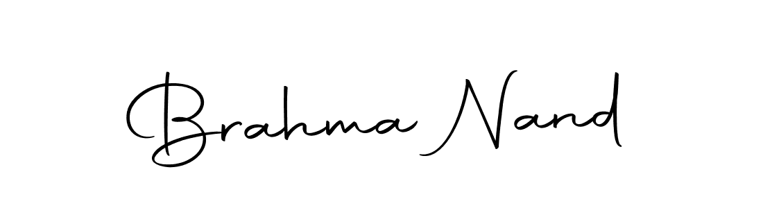 You should practise on your own different ways (Autography-DOLnW) to write your name (Brahma Nand) in signature. don't let someone else do it for you. Brahma Nand signature style 10 images and pictures png