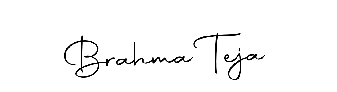 Create a beautiful signature design for name Brahma Teja. With this signature (Autography-DOLnW) fonts, you can make a handwritten signature for free. Brahma Teja signature style 10 images and pictures png