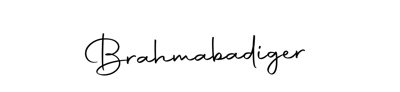 Create a beautiful signature design for name Brahmabadiger. With this signature (Autography-DOLnW) fonts, you can make a handwritten signature for free. Brahmabadiger signature style 10 images and pictures png