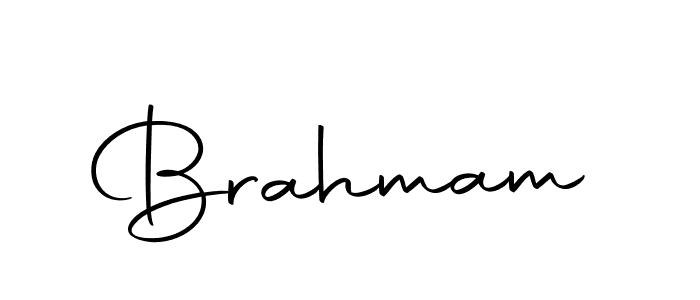 Make a beautiful signature design for name Brahmam. With this signature (Autography-DOLnW) style, you can create a handwritten signature for free. Brahmam signature style 10 images and pictures png