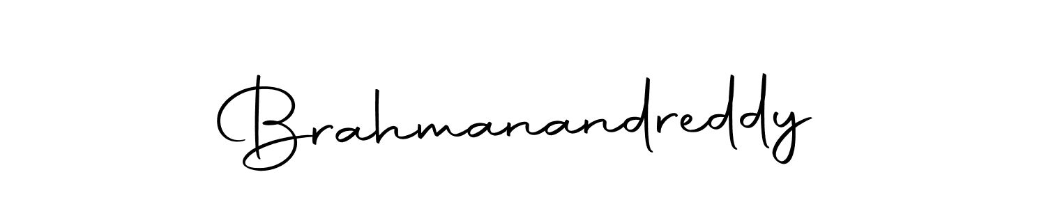 Use a signature maker to create a handwritten signature online. With this signature software, you can design (Autography-DOLnW) your own signature for name Brahmanandreddy. Brahmanandreddy signature style 10 images and pictures png