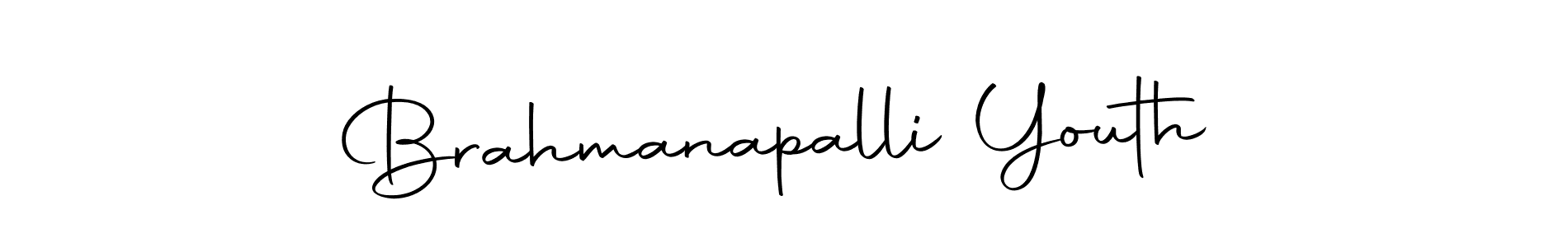 The best way (Autography-DOLnW) to make a short signature is to pick only two or three words in your name. The name Brahmanapalli Youth include a total of six letters. For converting this name. Brahmanapalli Youth signature style 10 images and pictures png