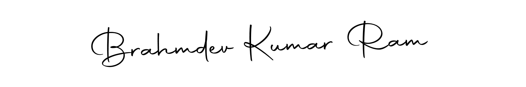 Make a beautiful signature design for name Brahmdev Kumar Ram. With this signature (Autography-DOLnW) style, you can create a handwritten signature for free. Brahmdev Kumar Ram signature style 10 images and pictures png
