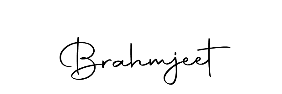 How to make Brahmjeet name signature. Use Autography-DOLnW style for creating short signs online. This is the latest handwritten sign. Brahmjeet signature style 10 images and pictures png