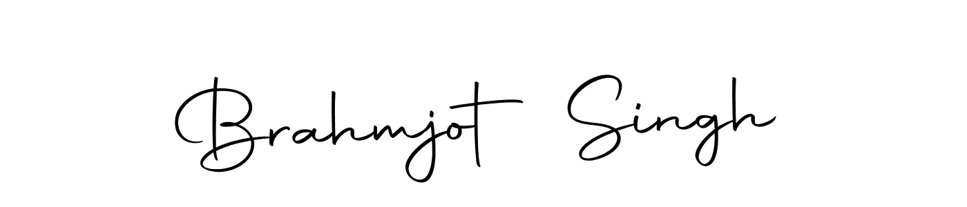 Design your own signature with our free online signature maker. With this signature software, you can create a handwritten (Autography-DOLnW) signature for name Brahmjot Singh. Brahmjot Singh signature style 10 images and pictures png