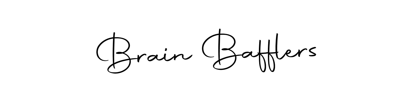 How to make Brain Bafflers signature? Autography-DOLnW is a professional autograph style. Create handwritten signature for Brain Bafflers name. Brain Bafflers signature style 10 images and pictures png