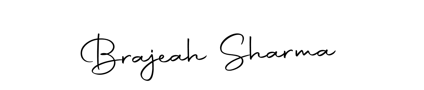 Similarly Autography-DOLnW is the best handwritten signature design. Signature creator online .You can use it as an online autograph creator for name Brajeah Sharma. Brajeah Sharma signature style 10 images and pictures png