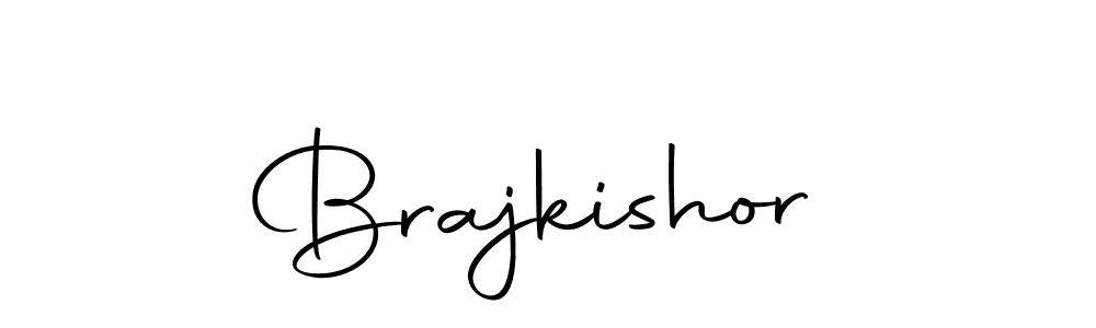 Use a signature maker to create a handwritten signature online. With this signature software, you can design (Autography-DOLnW) your own signature for name Brajkishor. Brajkishor signature style 10 images and pictures png