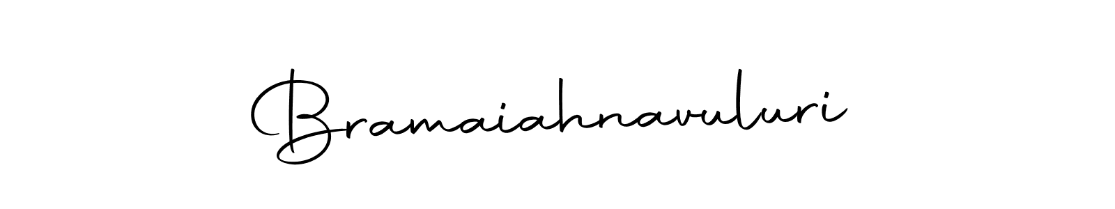 Make a beautiful signature design for name Bramaiahnavuluri. Use this online signature maker to create a handwritten signature for free. Bramaiahnavuluri signature style 10 images and pictures png