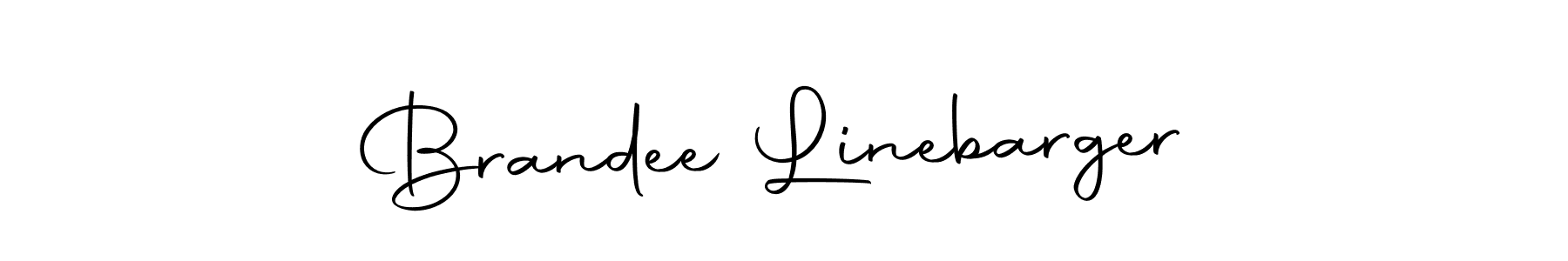 Make a beautiful signature design for name Brandee Linebarger. With this signature (Autography-DOLnW) style, you can create a handwritten signature for free. Brandee Linebarger signature style 10 images and pictures png