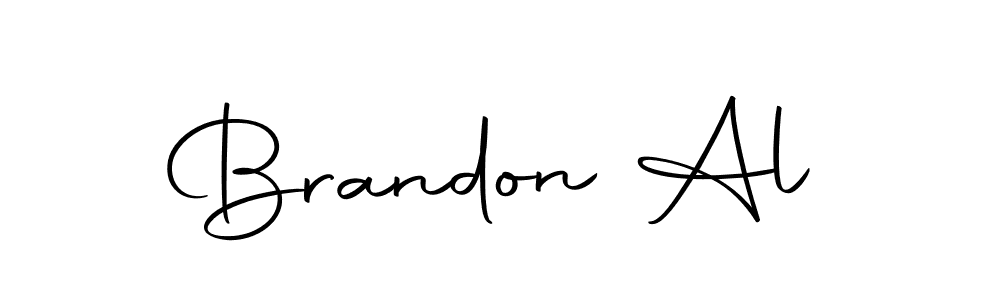 Create a beautiful signature design for name Brandon Al. With this signature (Autography-DOLnW) fonts, you can make a handwritten signature for free. Brandon Al signature style 10 images and pictures png