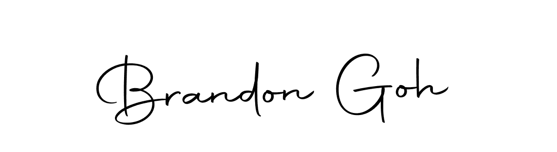 Design your own signature with our free online signature maker. With this signature software, you can create a handwritten (Autography-DOLnW) signature for name Brandon Goh. Brandon Goh signature style 10 images and pictures png