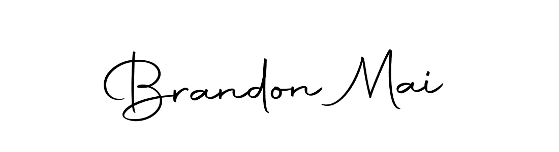 Make a beautiful signature design for name Brandon Mai. With this signature (Autography-DOLnW) style, you can create a handwritten signature for free. Brandon Mai signature style 10 images and pictures png