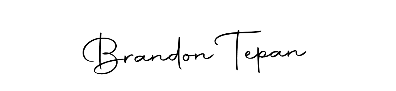 Make a short Brandon Tepan signature style. Manage your documents anywhere anytime using Autography-DOLnW. Create and add eSignatures, submit forms, share and send files easily. Brandon Tepan signature style 10 images and pictures png
