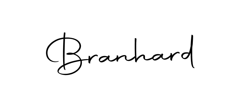 Create a beautiful signature design for name Branhard. With this signature (Autography-DOLnW) fonts, you can make a handwritten signature for free. Branhard signature style 10 images and pictures png
