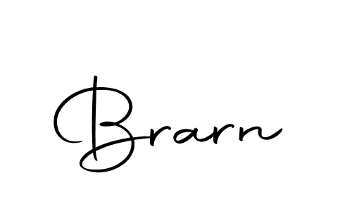 Design your own signature with our free online signature maker. With this signature software, you can create a handwritten (Autography-DOLnW) signature for name Brarn. Brarn signature style 10 images and pictures png