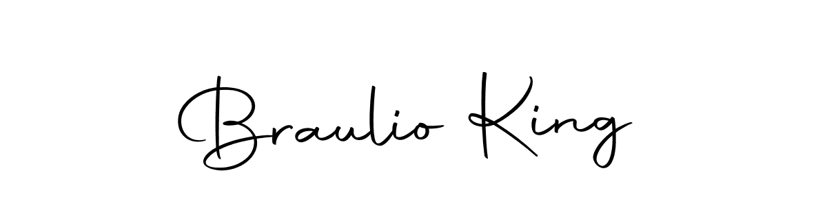 Make a beautiful signature design for name Braulio King. With this signature (Autography-DOLnW) style, you can create a handwritten signature for free. Braulio King signature style 10 images and pictures png