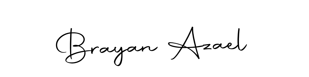 Brayan Azael stylish signature style. Best Handwritten Sign (Autography-DOLnW) for my name. Handwritten Signature Collection Ideas for my name Brayan Azael. Brayan Azael signature style 10 images and pictures png