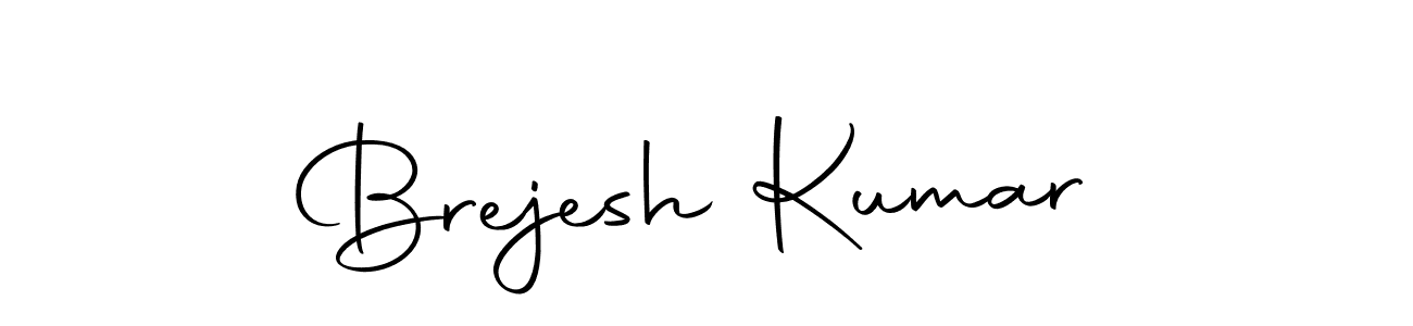 The best way (Autography-DOLnW) to make a short signature is to pick only two or three words in your name. The name Brejesh Kumar include a total of six letters. For converting this name. Brejesh Kumar signature style 10 images and pictures png