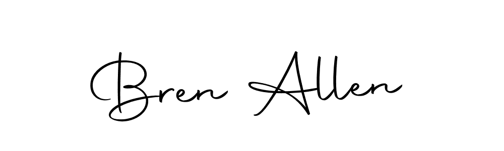 Once you've used our free online signature maker to create your best signature Autography-DOLnW style, it's time to enjoy all of the benefits that Bren Allen name signing documents. Bren Allen signature style 10 images and pictures png