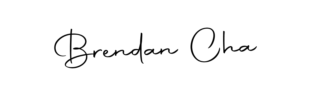 How to make Brendan Cha name signature. Use Autography-DOLnW style for creating short signs online. This is the latest handwritten sign. Brendan Cha signature style 10 images and pictures png