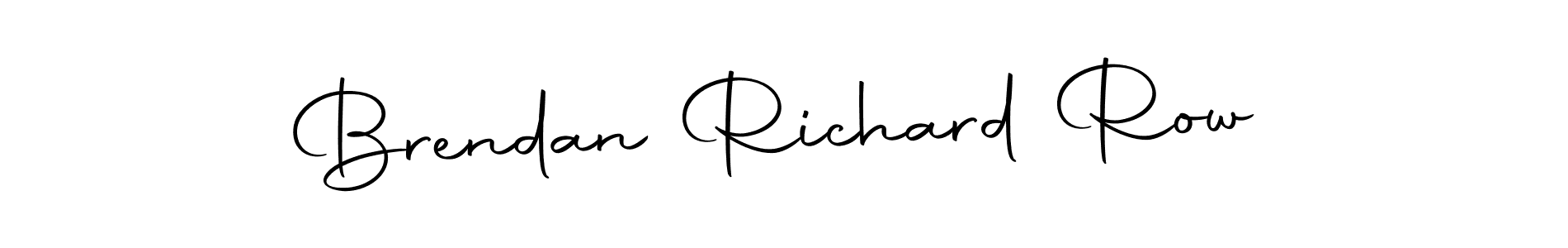 if you are searching for the best signature style for your name Brendan Richard Row. so please give up your signature search. here we have designed multiple signature styles  using Autography-DOLnW. Brendan Richard Row signature style 10 images and pictures png