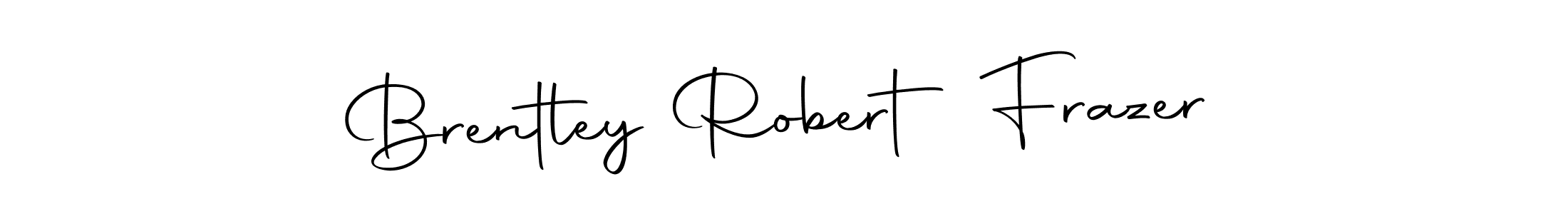 Create a beautiful signature design for name Brentley Robert Frazer. With this signature (Autography-DOLnW) fonts, you can make a handwritten signature for free. Brentley Robert Frazer signature style 10 images and pictures png