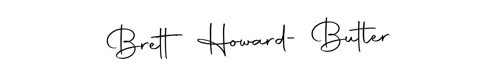 Brett Howard- Butler stylish signature style. Best Handwritten Sign (Autography-DOLnW) for my name. Handwritten Signature Collection Ideas for my name Brett Howard- Butler. Brett Howard- Butler signature style 10 images and pictures png