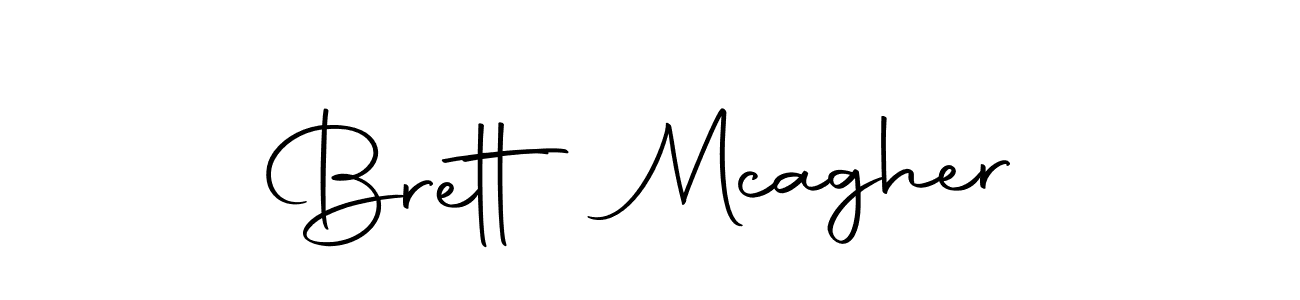 It looks lik you need a new signature style for name Brett Mcagher. Design unique handwritten (Autography-DOLnW) signature with our free signature maker in just a few clicks. Brett Mcagher signature style 10 images and pictures png