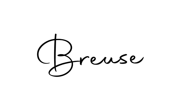 You should practise on your own different ways (Autography-DOLnW) to write your name (Breuse) in signature. don't let someone else do it for you. Breuse signature style 10 images and pictures png