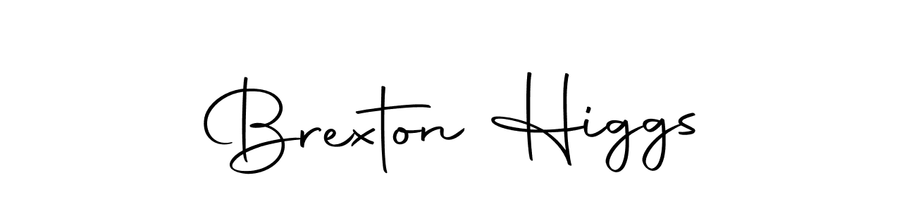 Make a beautiful signature design for name Brexton Higgs. With this signature (Autography-DOLnW) style, you can create a handwritten signature for free. Brexton Higgs signature style 10 images and pictures png