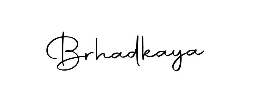 You should practise on your own different ways (Autography-DOLnW) to write your name (Brhadkaya) in signature. don't let someone else do it for you. Brhadkaya signature style 10 images and pictures png