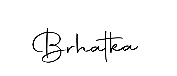 How to make Brhatka signature? Autography-DOLnW is a professional autograph style. Create handwritten signature for Brhatka name. Brhatka signature style 10 images and pictures png