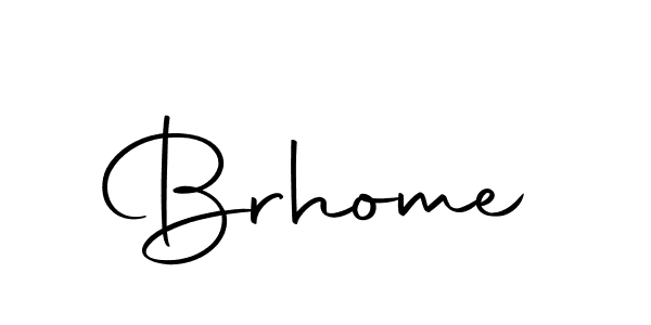 Use a signature maker to create a handwritten signature online. With this signature software, you can design (Autography-DOLnW) your own signature for name Brhome. Brhome signature style 10 images and pictures png