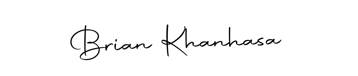 Make a beautiful signature design for name Brian Khanhasa. With this signature (Autography-DOLnW) style, you can create a handwritten signature for free. Brian Khanhasa signature style 10 images and pictures png
