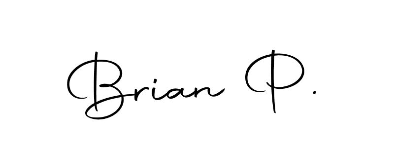 Make a beautiful signature design for name Brian P.. Use this online signature maker to create a handwritten signature for free. Brian P. signature style 10 images and pictures png