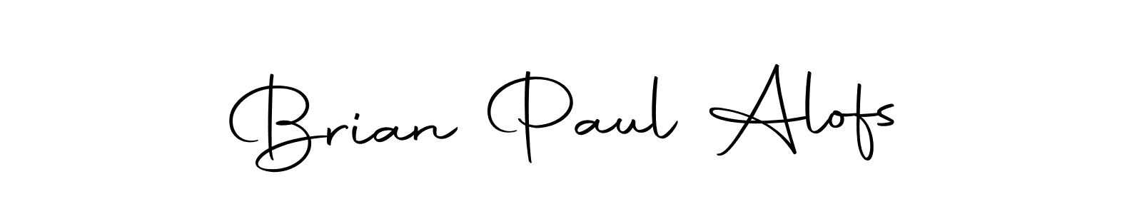 Also we have Brian Paul Alofs name is the best signature style. Create professional handwritten signature collection using Autography-DOLnW autograph style. Brian Paul Alofs signature style 10 images and pictures png