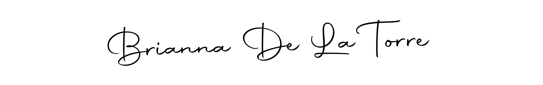 Make a beautiful signature design for name Brianna De La Torre. With this signature (Autography-DOLnW) style, you can create a handwritten signature for free. Brianna De La Torre signature style 10 images and pictures png