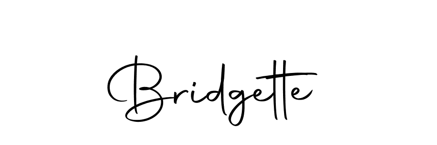 Use a signature maker to create a handwritten signature online. With this signature software, you can design (Autography-DOLnW) your own signature for name Bridgette. Bridgette signature style 10 images and pictures png