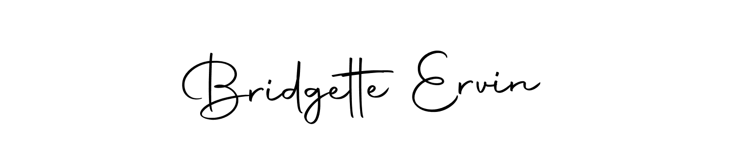 Make a beautiful signature design for name Bridgette Ervin. Use this online signature maker to create a handwritten signature for free. Bridgette Ervin signature style 10 images and pictures png