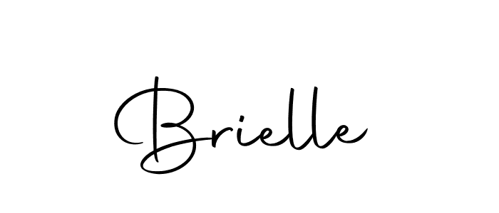 Create a beautiful signature design for name Brielle. With this signature (Autography-DOLnW) fonts, you can make a handwritten signature for free. Brielle signature style 10 images and pictures png