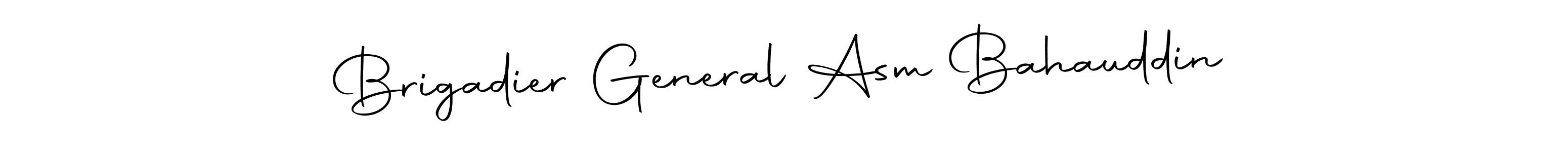 if you are searching for the best signature style for your name Brigadier General Asm Bahauddin. so please give up your signature search. here we have designed multiple signature styles  using Autography-DOLnW. Brigadier General Asm Bahauddin signature style 10 images and pictures png