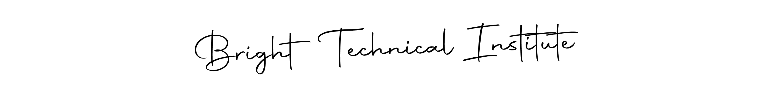 You can use this online signature creator to create a handwritten signature for the name Bright Technical Institute. This is the best online autograph maker. Bright Technical Institute signature style 10 images and pictures png