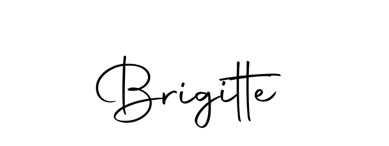 Create a beautiful signature design for name Brigitte. With this signature (Autography-DOLnW) fonts, you can make a handwritten signature for free. Brigitte signature style 10 images and pictures png