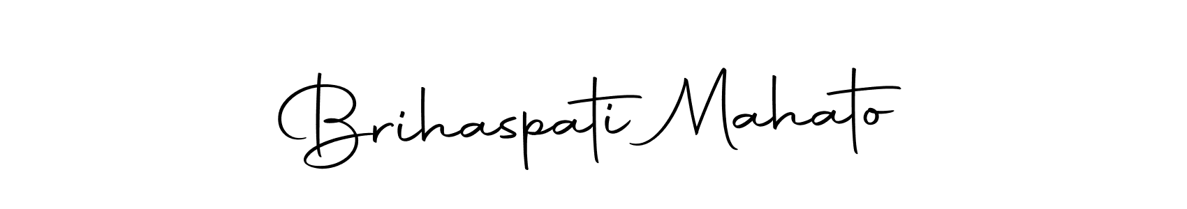 The best way (Autography-DOLnW) to make a short signature is to pick only two or three words in your name. The name Brihaspati Mahato include a total of six letters. For converting this name. Brihaspati Mahato signature style 10 images and pictures png